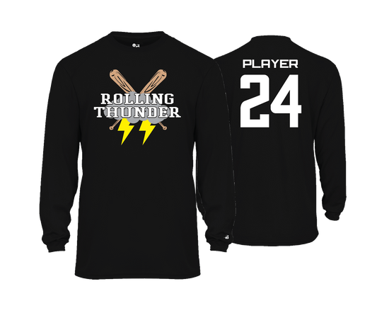 Rolling Thunder - DTF | Unisex Long Sleeve Performance Tee