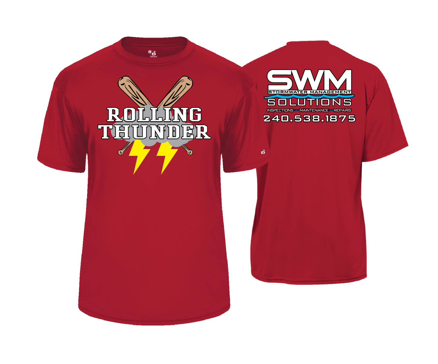 Rolling Thunder - COACH TEE - DTF Unisex Short Sleeve Performance Tee