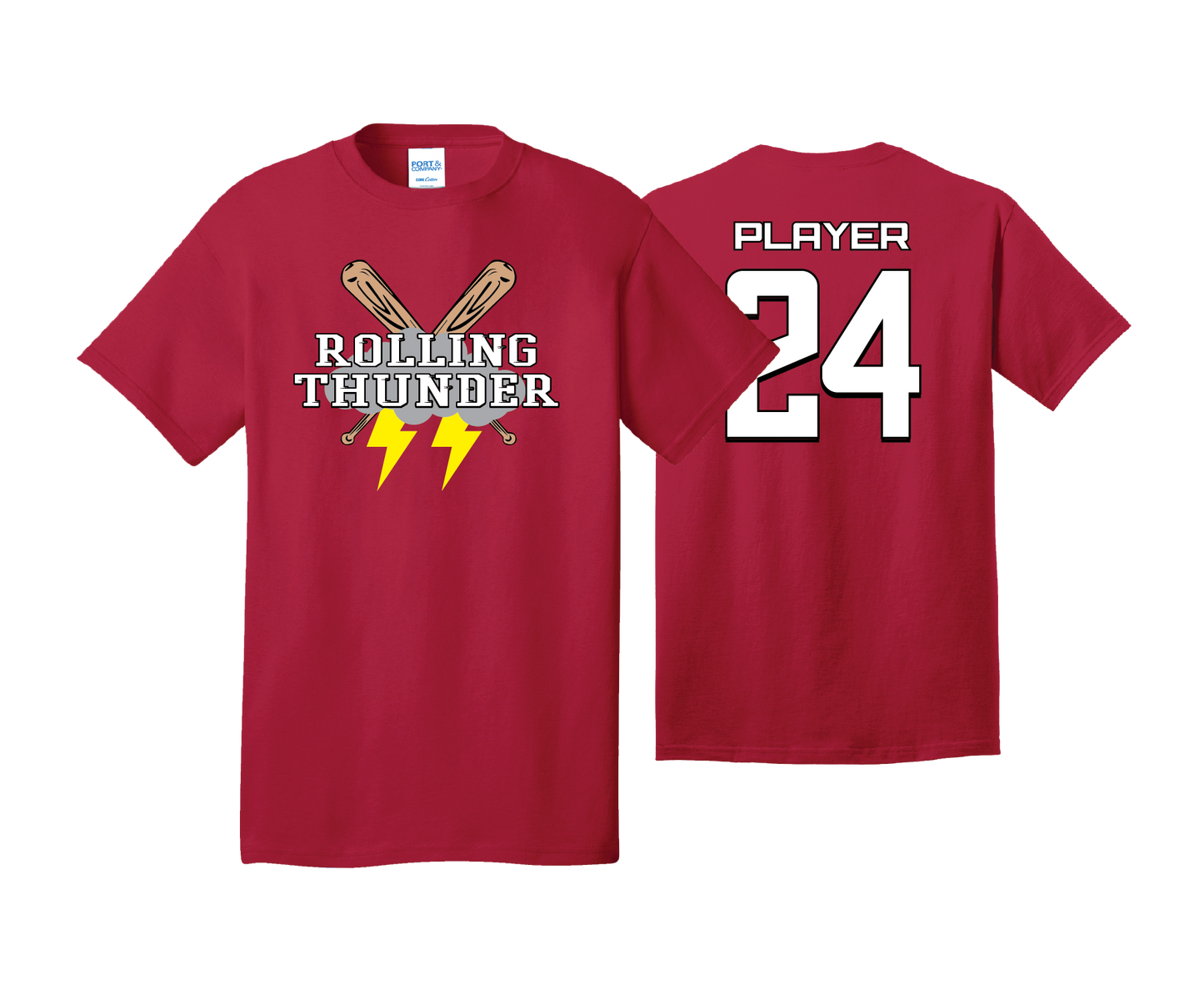 Rolling Thunder - DTF | Unisex Short Sleeve Cotton Tee