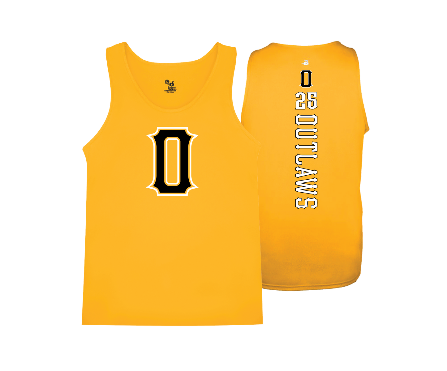 Outlaws - Men's Sleeveless Performance Tees