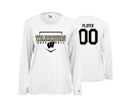 Warriors - DTF | Women's Long Sleeve Performance Tee