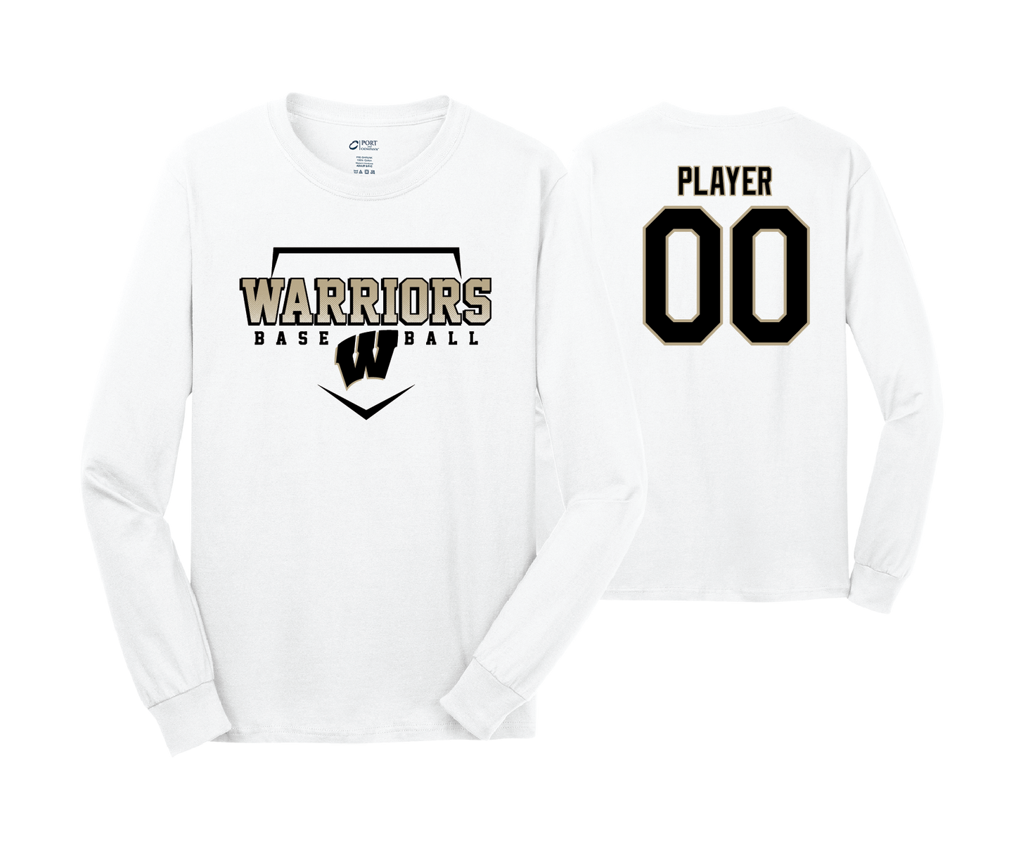 Warriors - DTF | Unisex Long Sleeve Cotton Tee