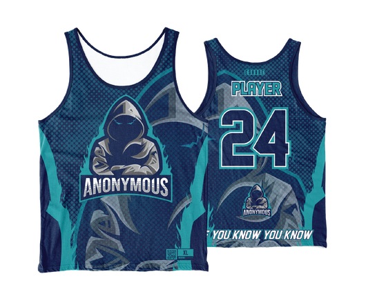 Anonymous Cornhole - BLUE - FDS | Tank Top