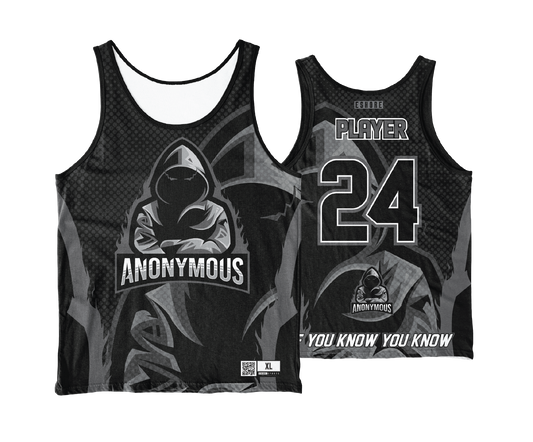 Anonymous Cornhole - BLACK - FDS | Tank Top