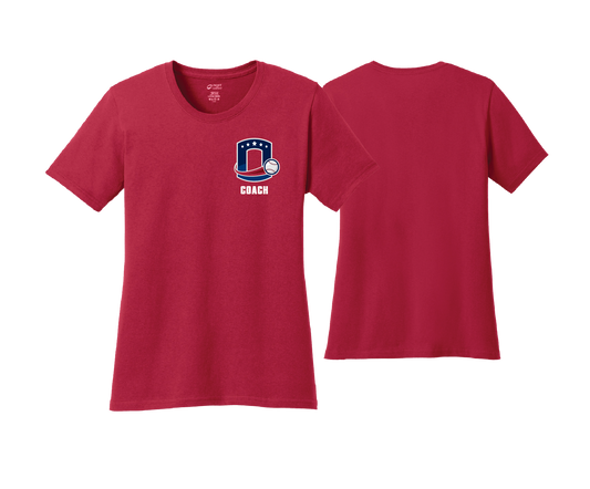 Octorara Baseball - COACH - DTF | Women's Short Sleeve Cotton Tee