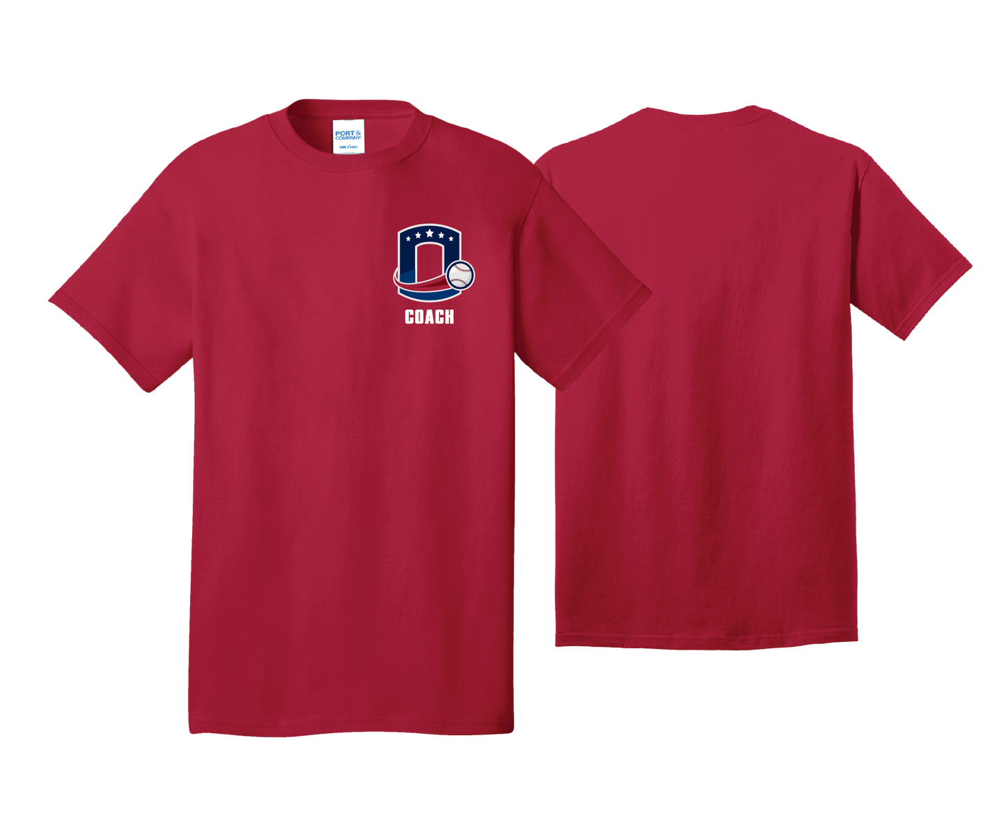 Octorara Baseball - COACH - DTF | Unisex Short Sleeve Cotton Tee