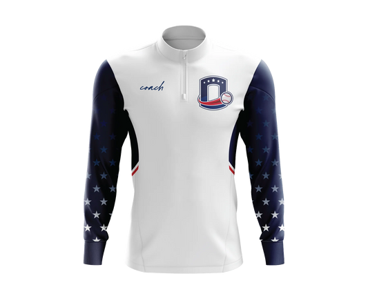 Octorara Baseball - COACH - FDS | Unisex 1/4 Zip BP Jacket