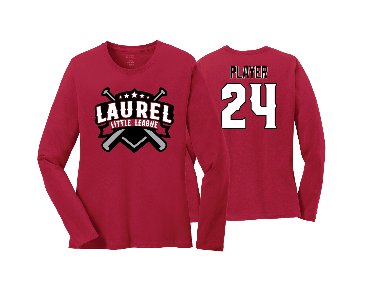 Laurel LL - DTF | Women's Long Sleeve Cotton Tee