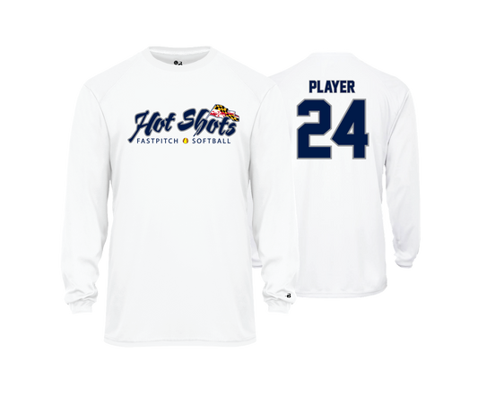 Hot Shots - DTF | Unisex Long Sleeve Performance Tee