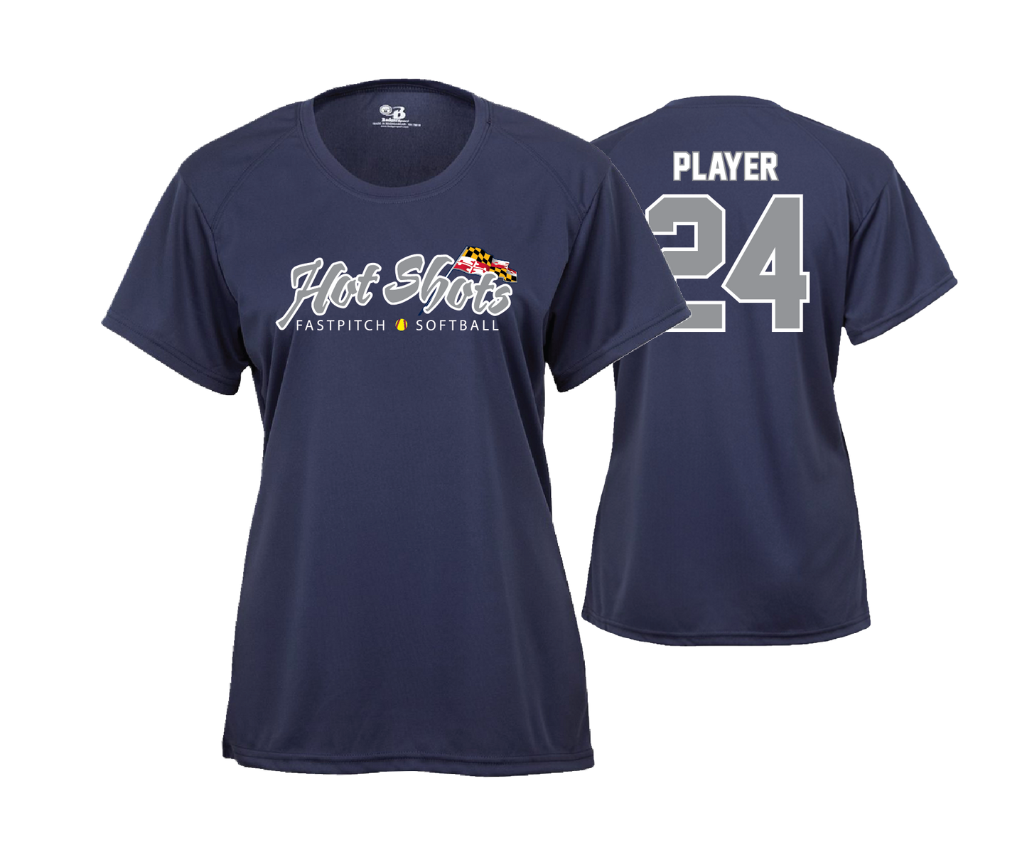 Hot Shots - DTF | Women's Short Sleeve Performance Tee