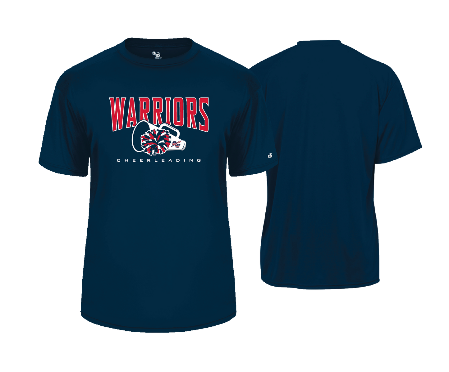 Dunkirk Warriors - Cheerleading - DTF | Unisex Short Sleeve Performance Tee
