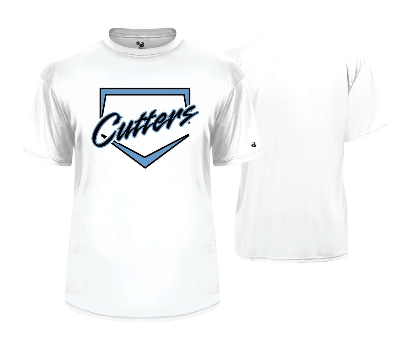 Calvert Cutters - HOME PLATE - DTF | Unisex Short Sleeve Performance Tee