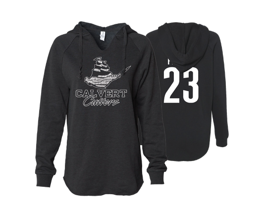 Calvert Cutters - DTF | Women's Wave Wash Hoodie