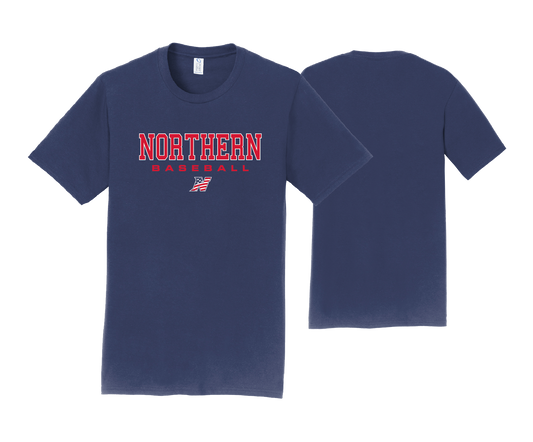 Northern Baseball - SS Navy Cotton Tee 2024