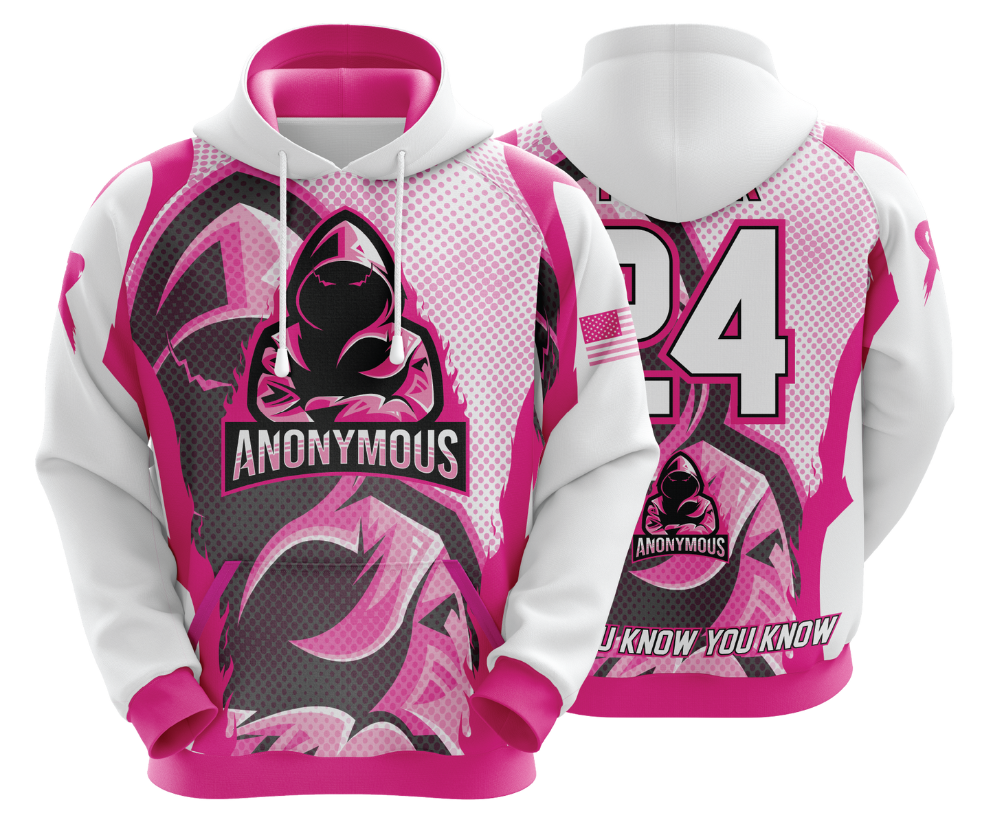 Anonymous Cornhole - PINK - FDS | Hoodie