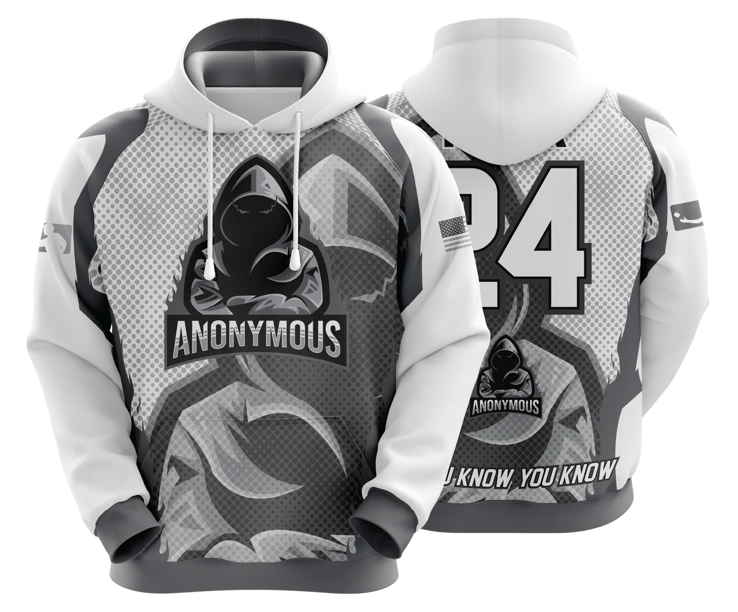 Anonymous Cornhole - WHITE - FDS | Hoodie