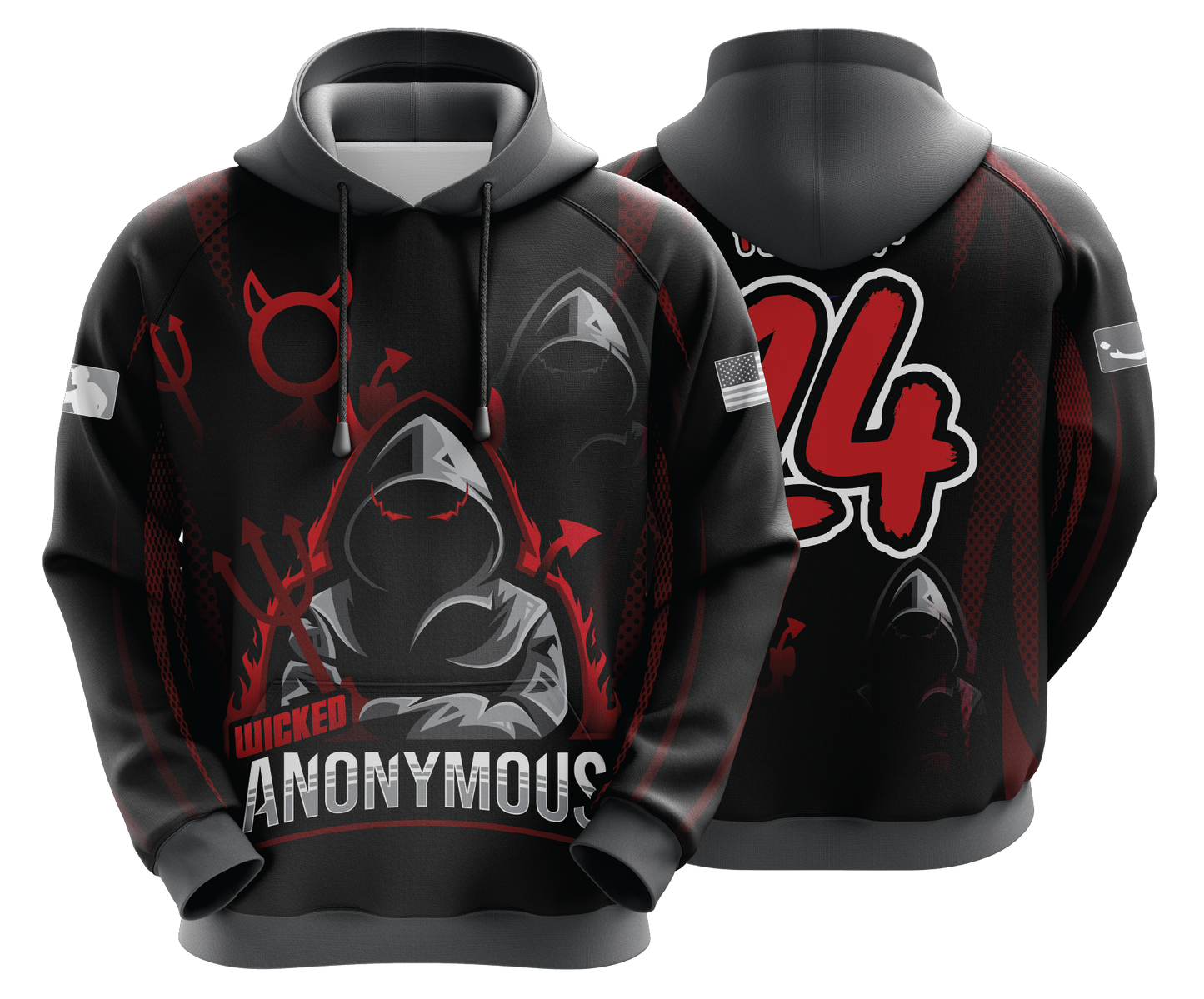 Anonymous Cornhole - WICKED - FDS | Hoodie