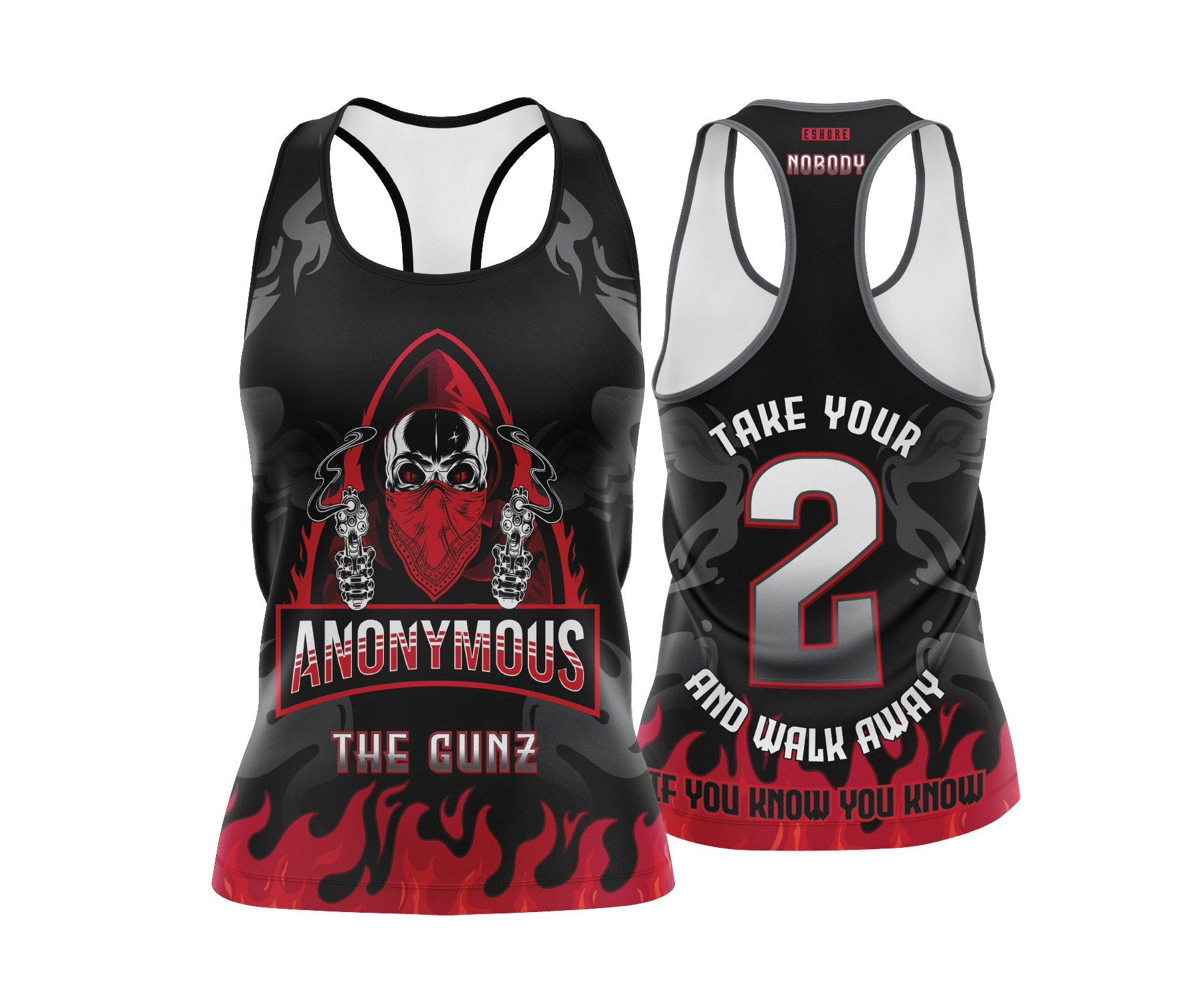 Anonymous Cornhole - GUNZ - FDS | Tank Top – eShore Sports