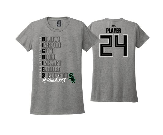 BSP Blacksox - BIGBIES - DTF | Short Sleeve Allmade® Tri-Blend Tee