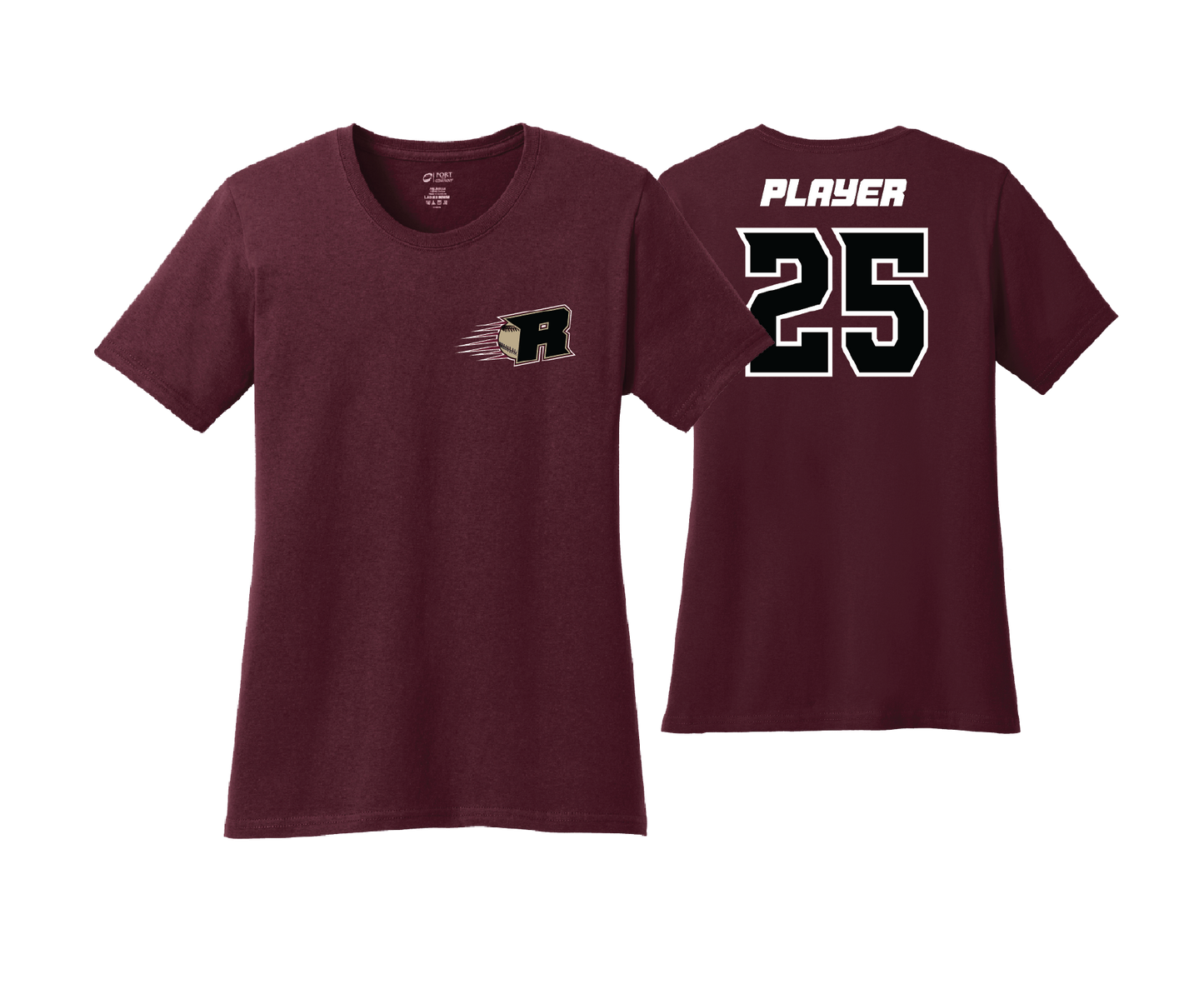 Delaware Rush - DTF | Women's Short Sleeve Cotton Tee