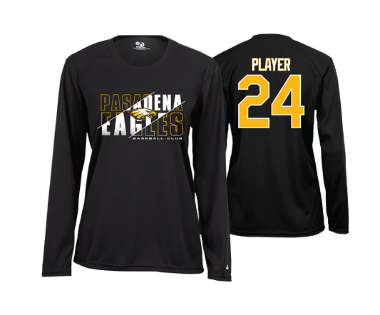 Pasadena Eagles - DTF | Women's Long Sleeve Performance Tee