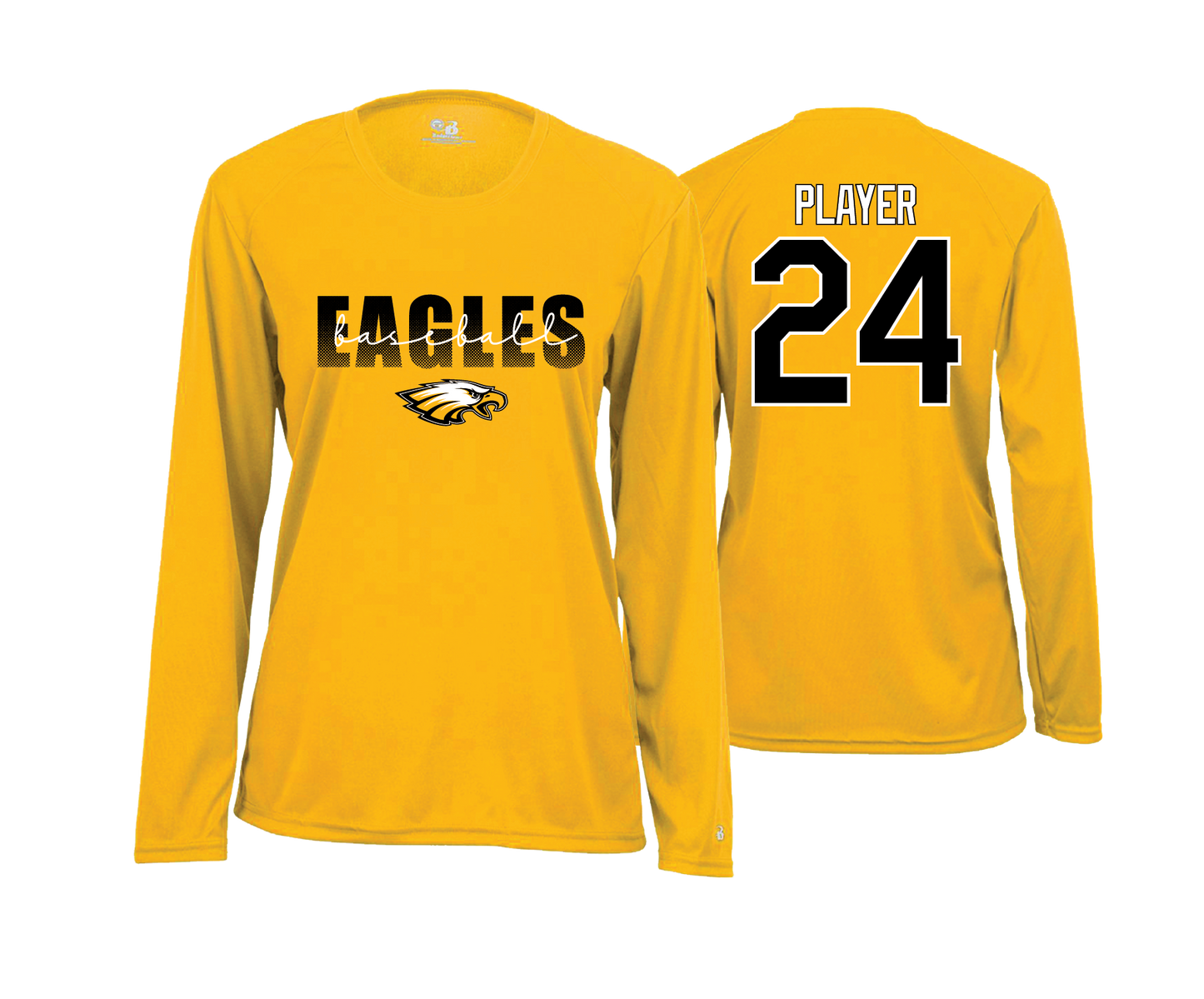 Pasadena Eagles - DTF | Women's Long Sleeve Performance Tee
