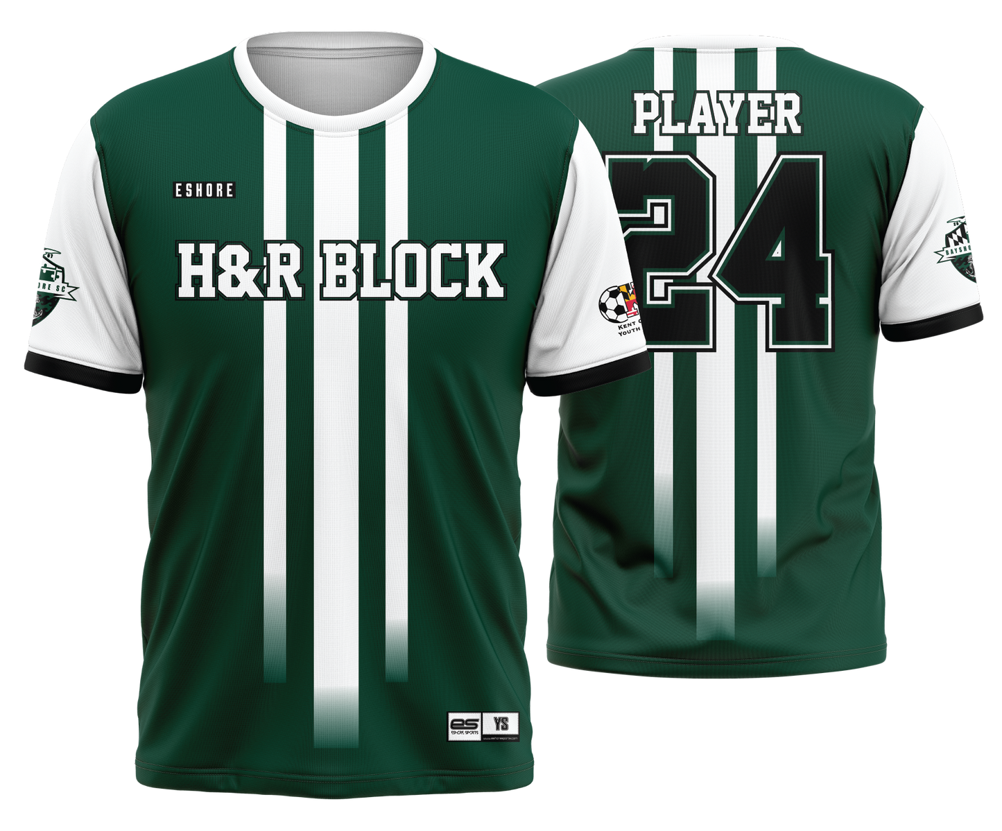 KCYS - Green FS SS Jersey