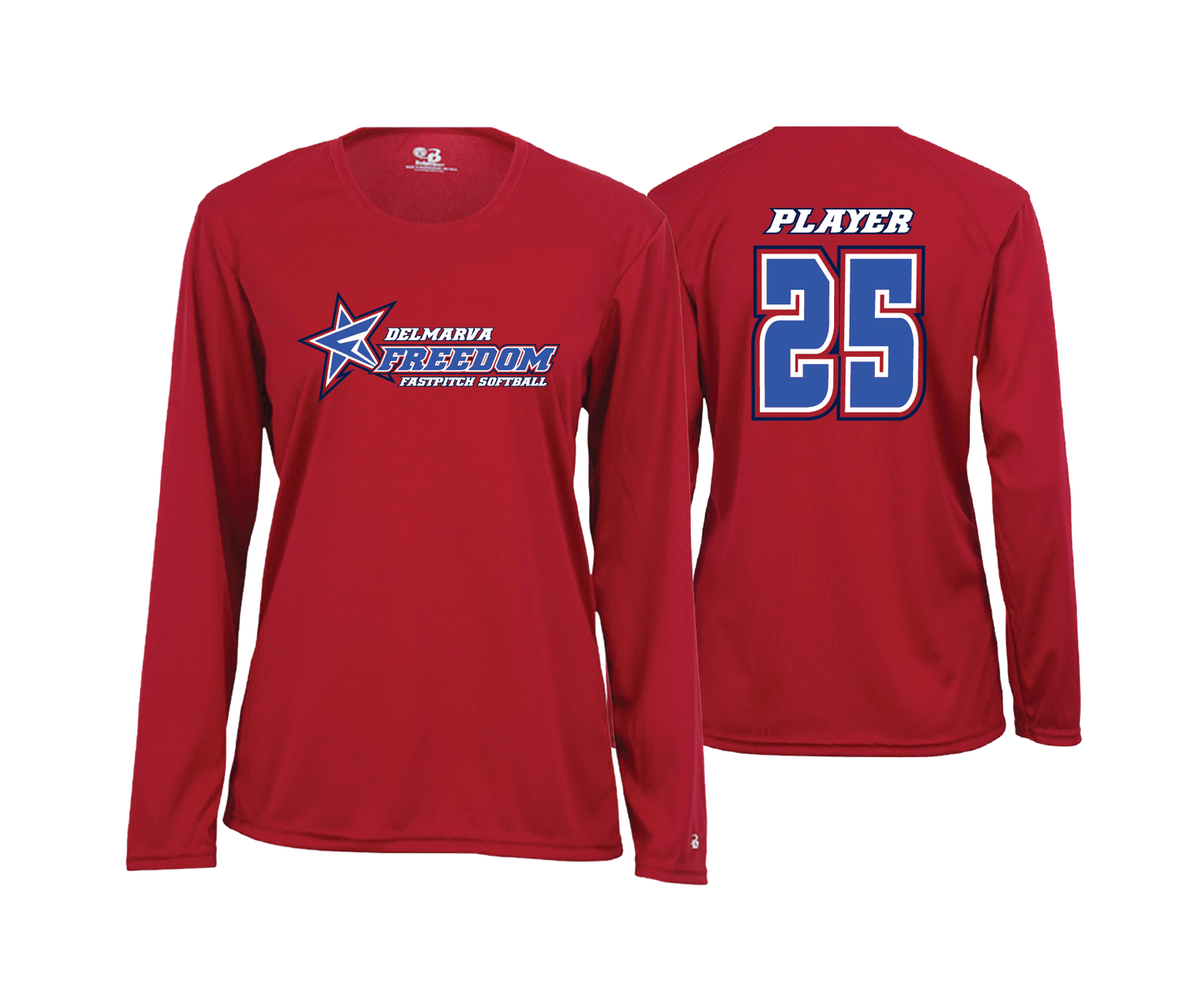 Delmarva Freedom - DTF | Women's Long Sleeve Performance Tee