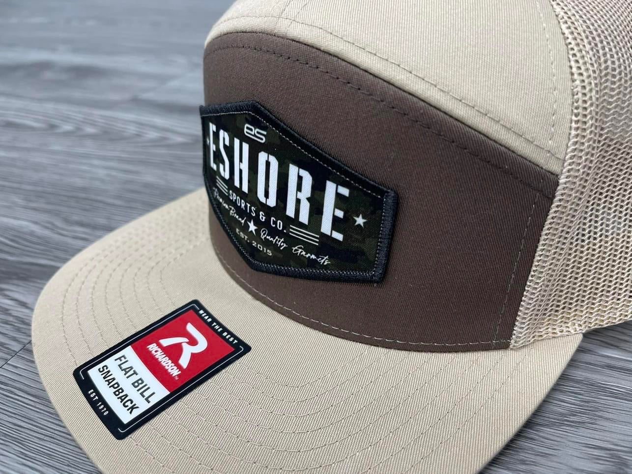 eShore 7 Panel Patch Hat