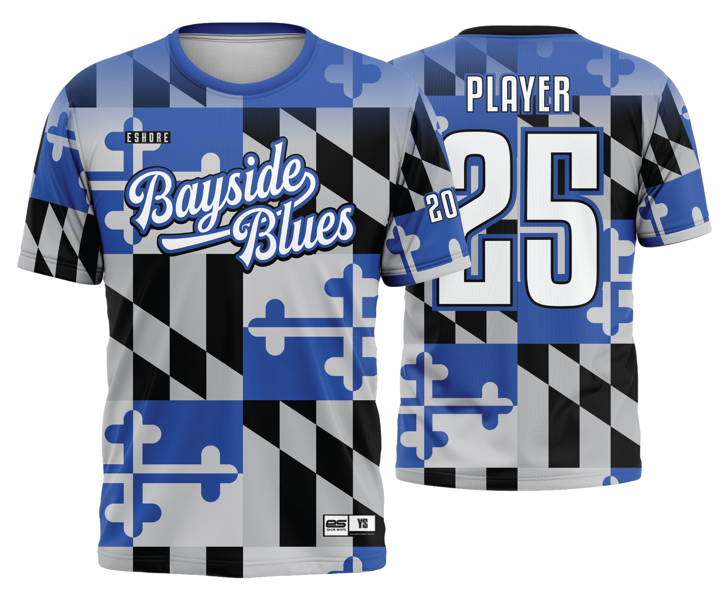 Bayside Blues - FDS | Unisex Short Sleeve Jersey