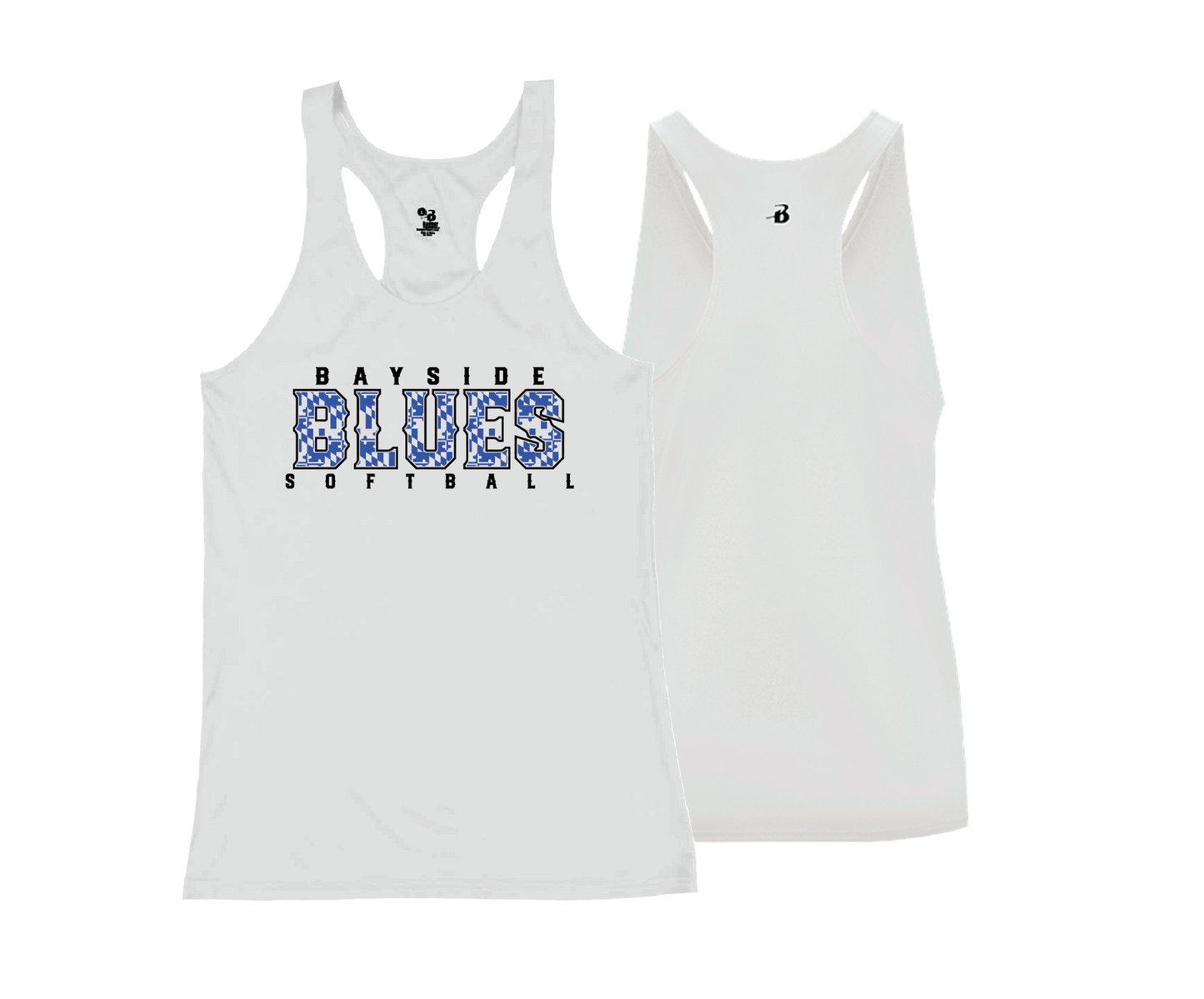 Bayside Blues - 2023 - DTF | Women's Performance Racerback
