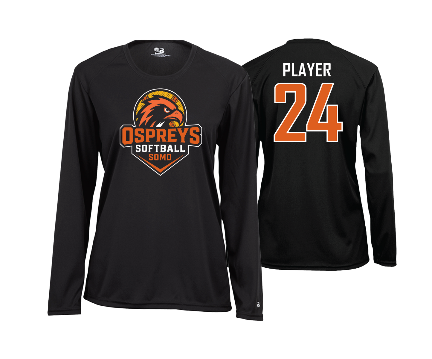 SOMD Ospreys - 2025 - DTF | Women's Long Sleeve Performance Tee