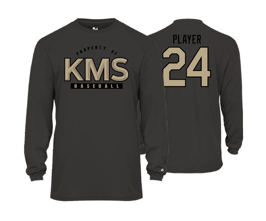 KMS - DTF | Unisex Long Sleeve Performance Tee