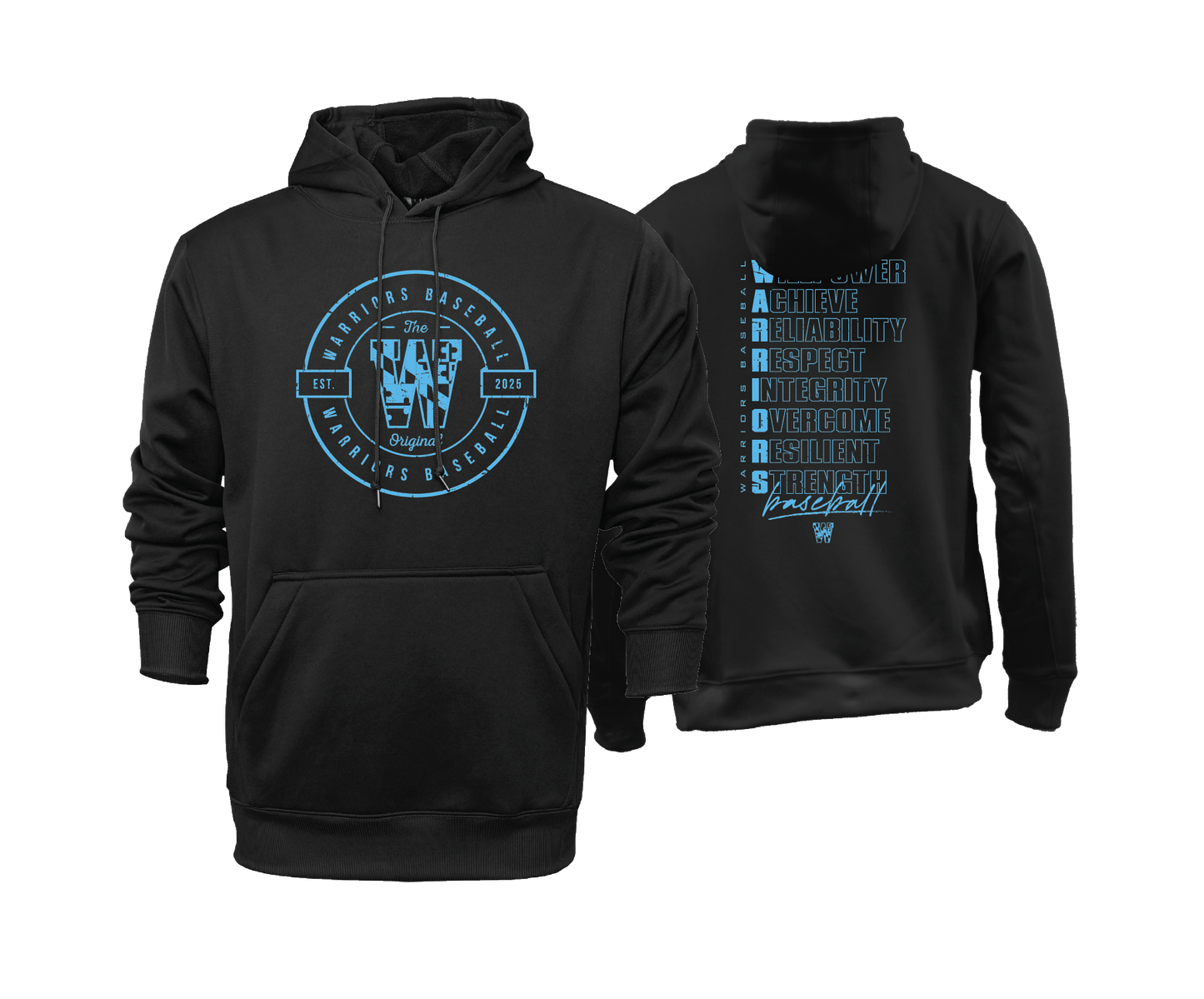 Warriors BCCC - BLACK - DTF | Unisex Hoodie