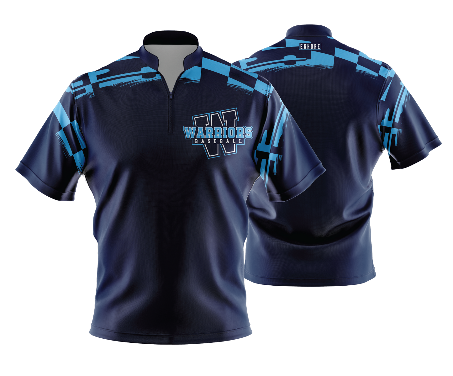 Warriors BCCC - MD FLAG - FDS | Unisex 1/4 Zip BP Jacket