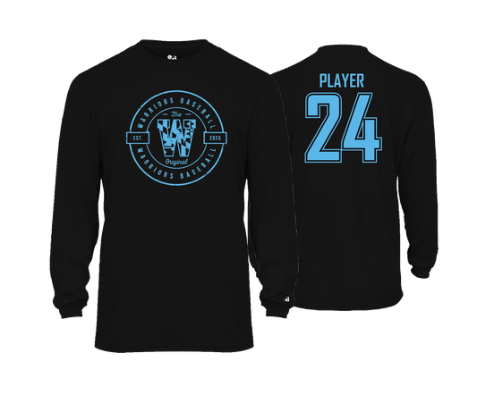 Warriors BCCC - 2025 - DTF | Unisex Long Sleeve Performance Tee