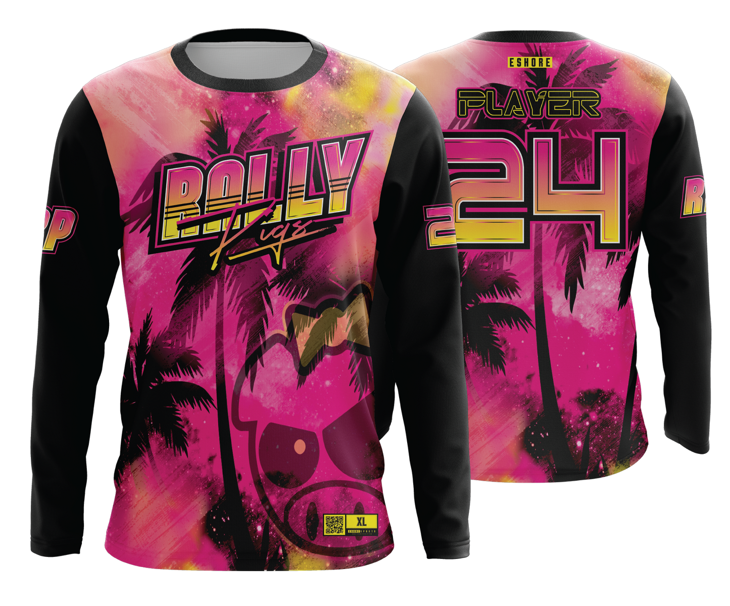 Rally Pigs - MIAMI - FDS | Long Sleeve Jersey