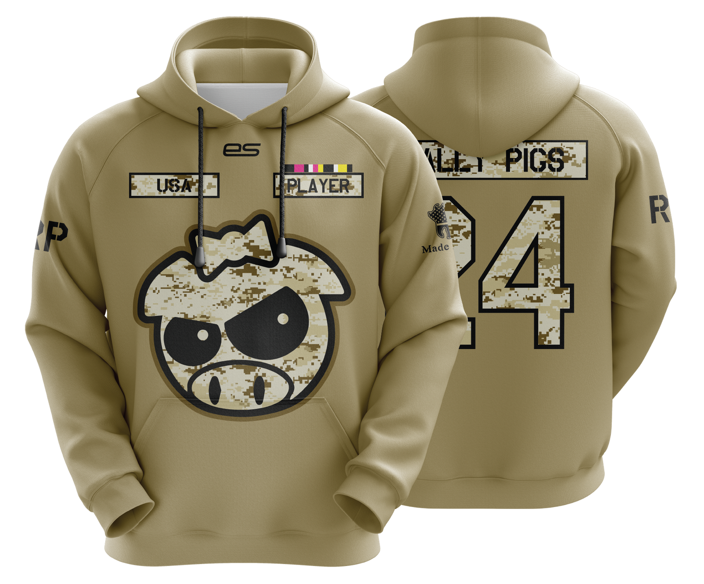 Rally Pigs - MILITARY - FDS | Hoodies