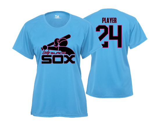 Lady Black Sox - DTF | Women's Short Sleeve Performance Tee