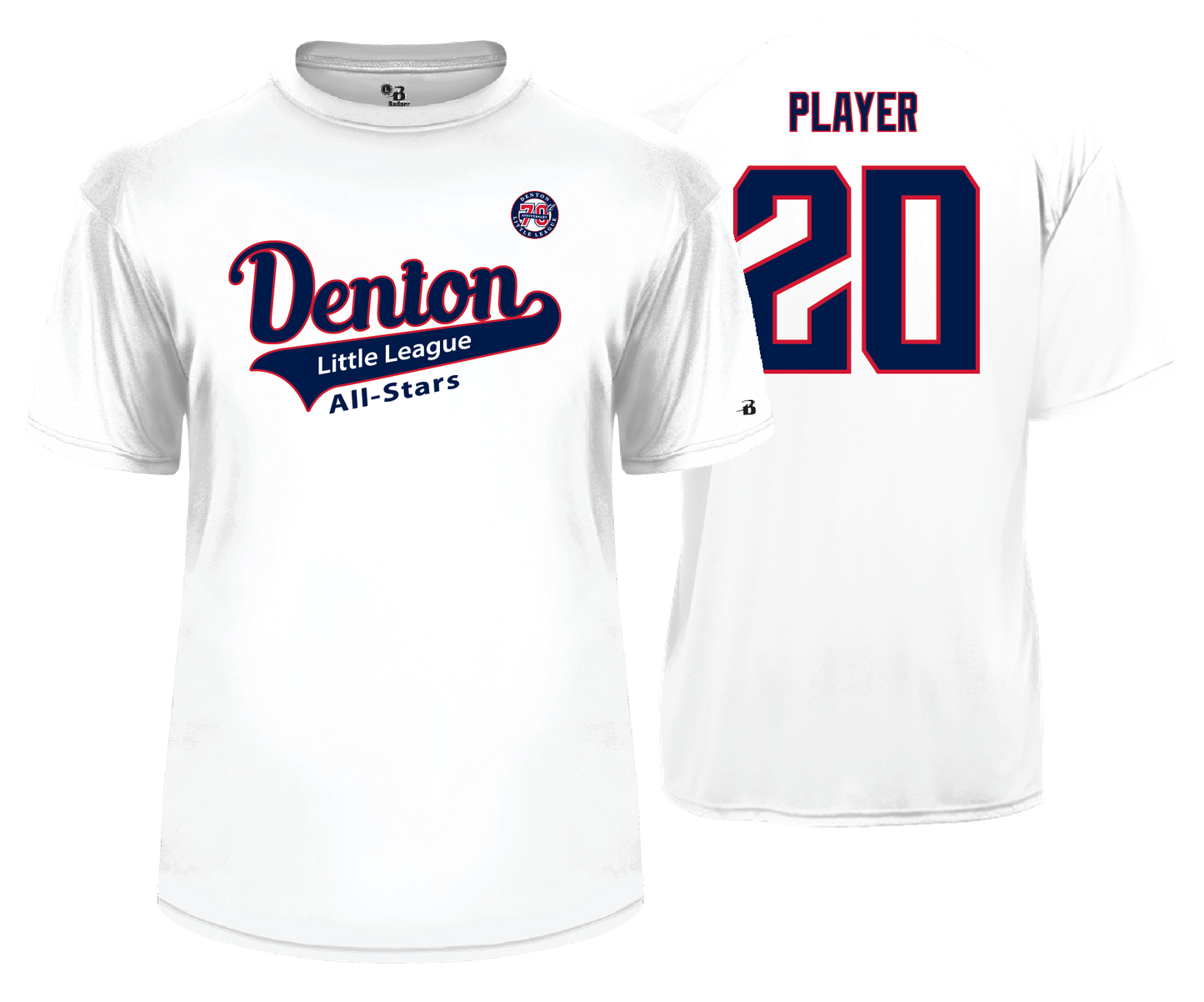 Denton LL All Stars - DTF Unisex Short Sleeve Performance Tee