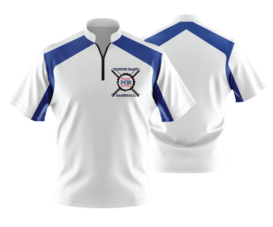 North East - Baseball & Softball - FDS | Unisex Short Sleeve 1/4 Zip Batting Jacket