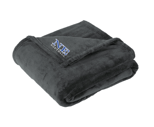 North East - EMBROIDERED | Oversized Plush Blanket