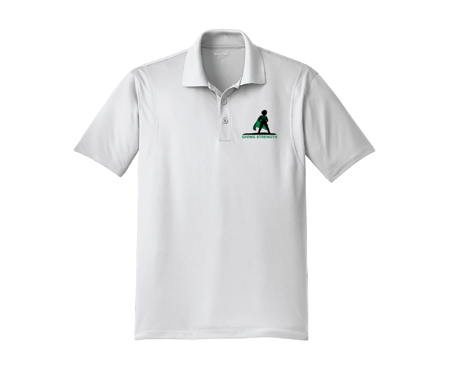 Shin Biscuits - GIVING STRENGTH - Embroidered Polo