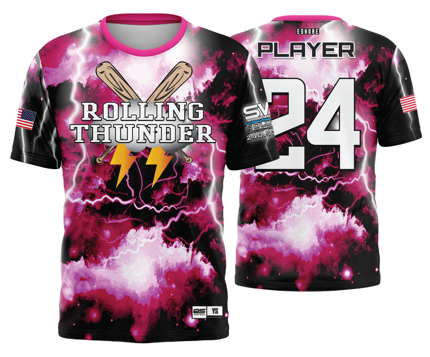 Rolling Thunder - FDS | Unisex Short Sleeve Jersey