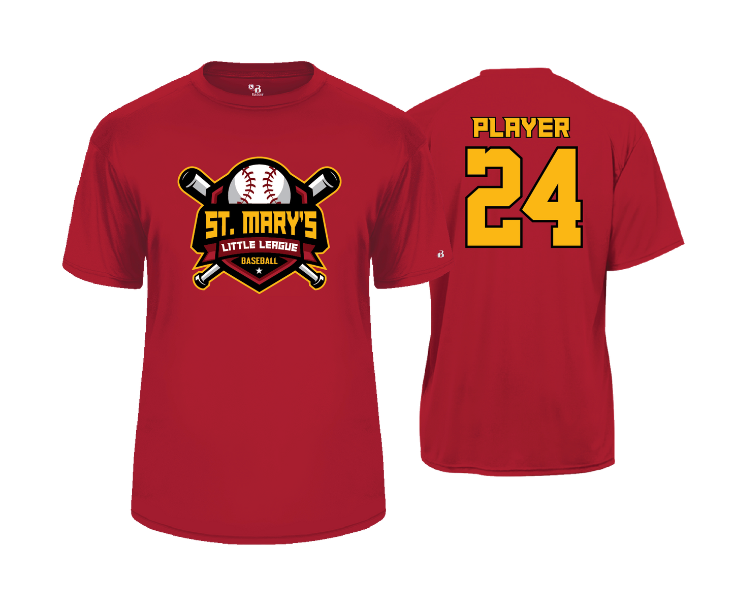 St. Mary's Baseball - Men's SS Performance Tee
