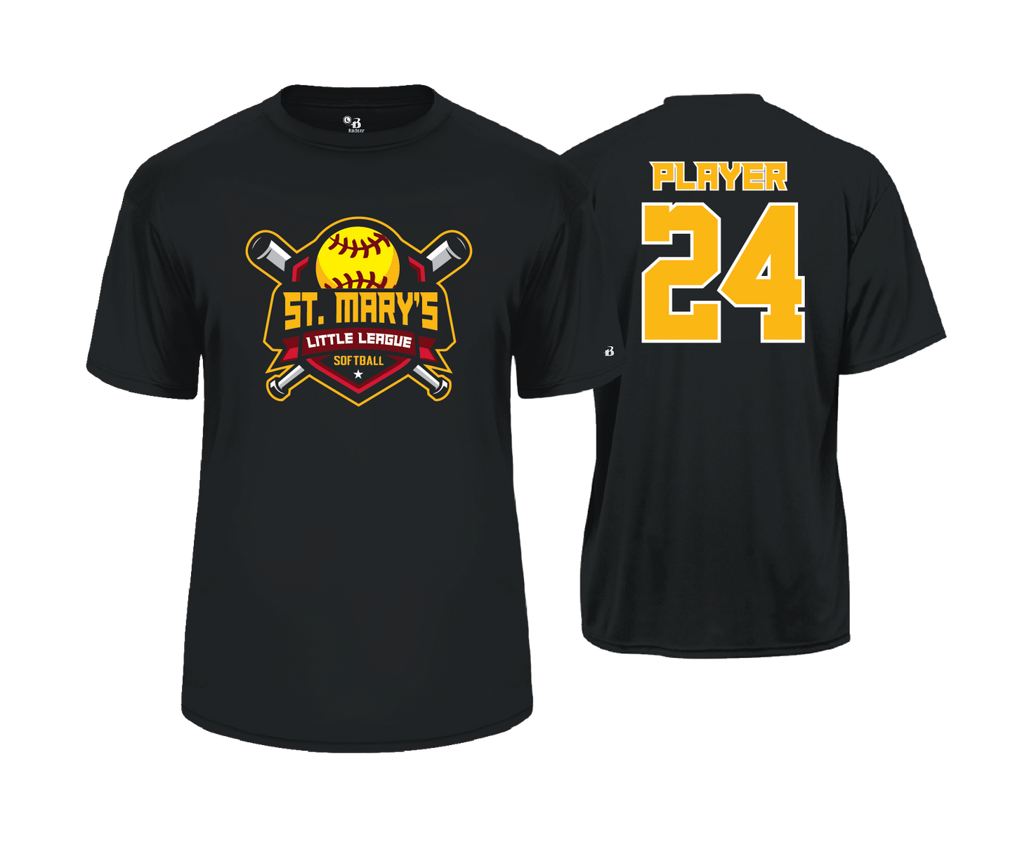 St. Mary's Softball - Men's SS Performance Tee