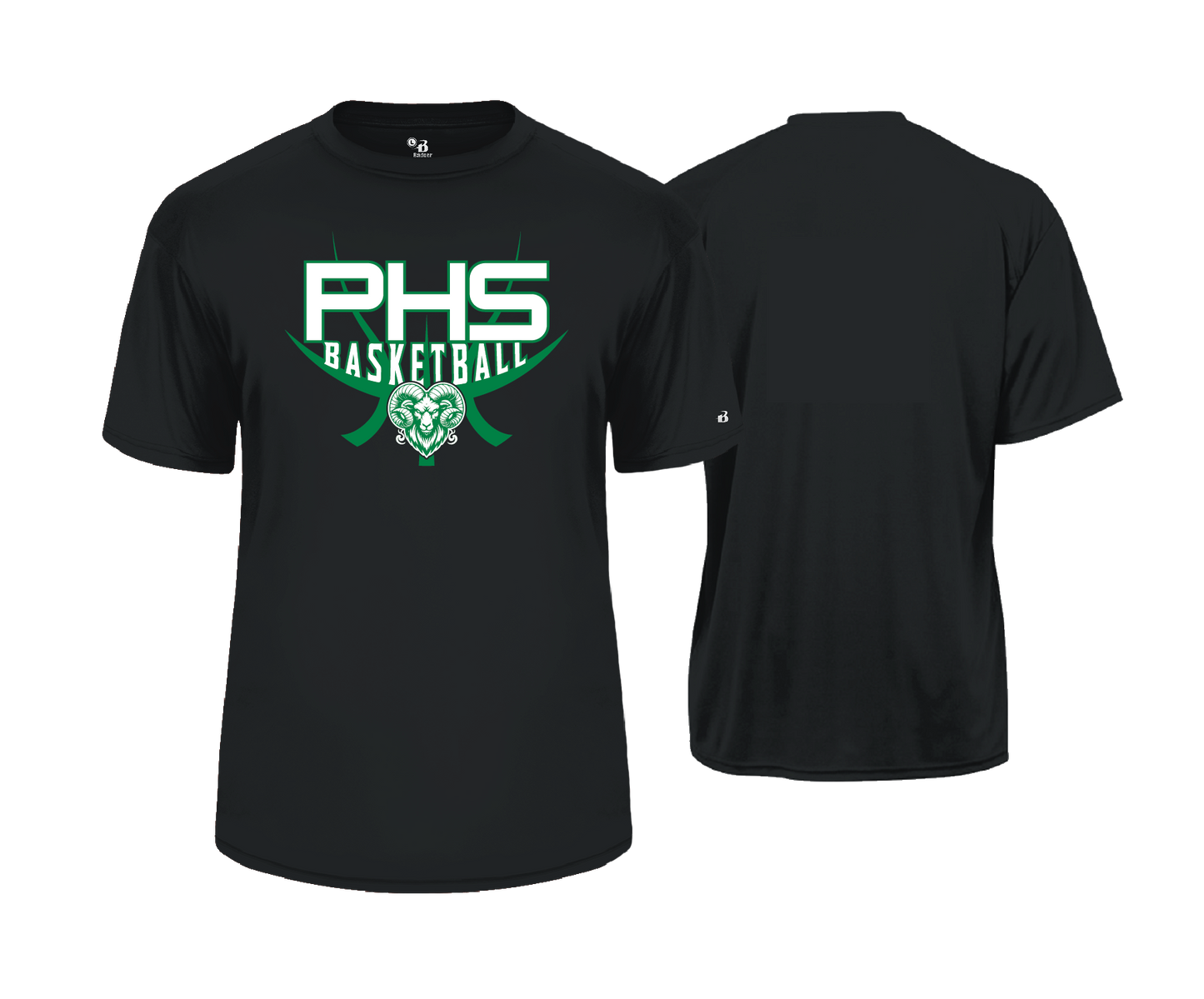Parkside High School - BASKETBALL - Black - DTF | Unisex Short Sleeve Performance Tee