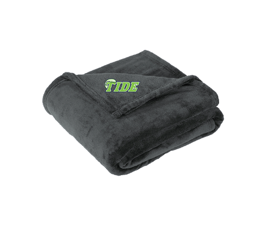 Tide - EMBROIDERED | Oversized Plush Blanket