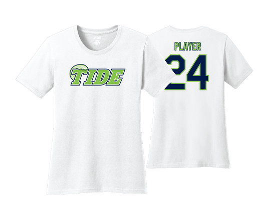 Tide - DTF | Women's Short Sleeve Cotton Tee