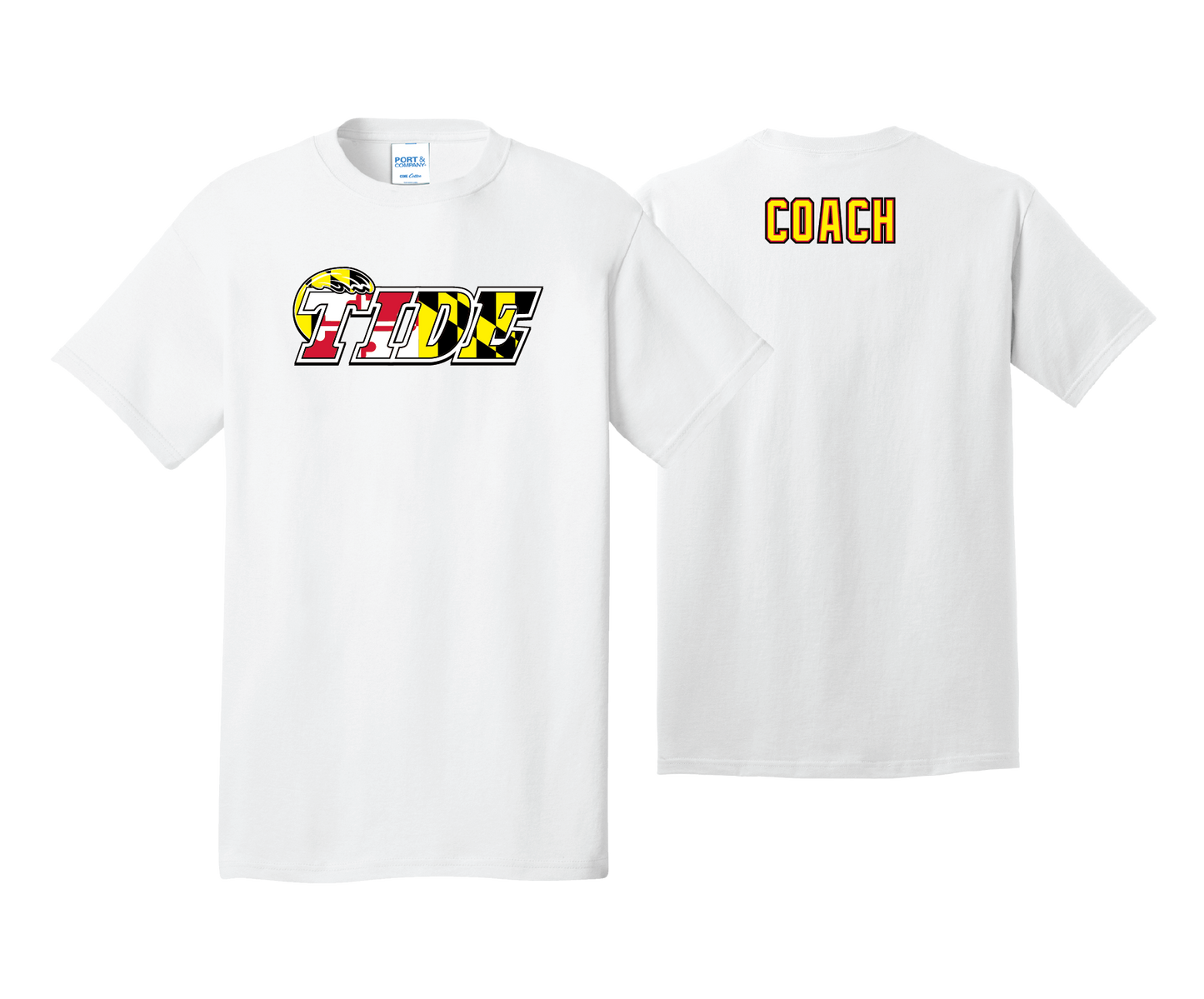 Tide - MARYLAND - DTF | Unisex Short Sleeve Cotton Tee